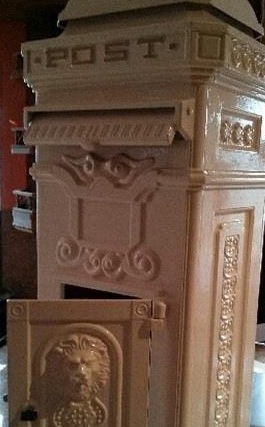 Ivory Wedding Post Box
